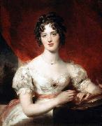 Sir Thomas Lawrence Portrait of Mary Anne Bloxam painting